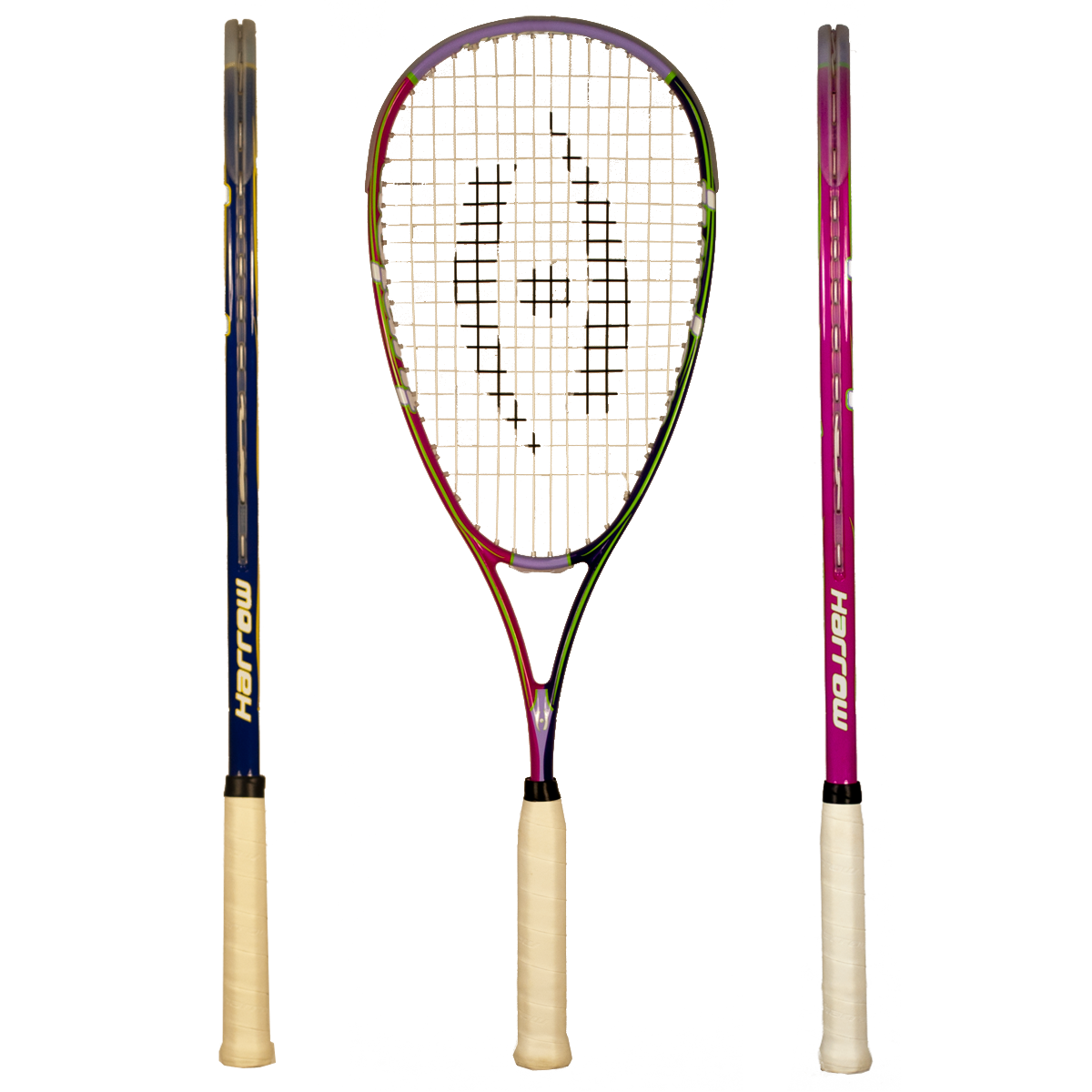Harrow Junior Squash Racket - (Pink/Purple)