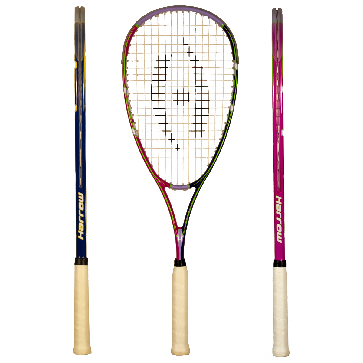 Harrow Junior Squash Racket (Pink/Purple)