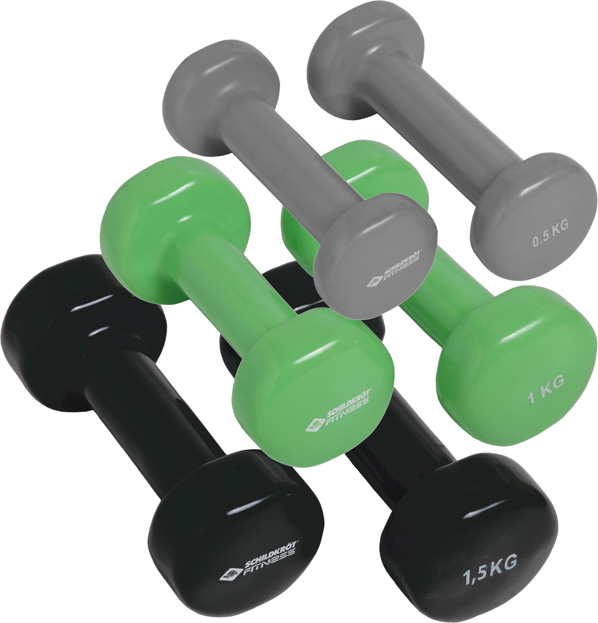 Schildkrot Home Set of Vinyl Dumbbells Just Rackets