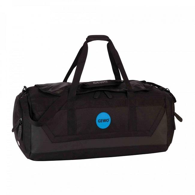 Gewo Black X Sports Bag  Black