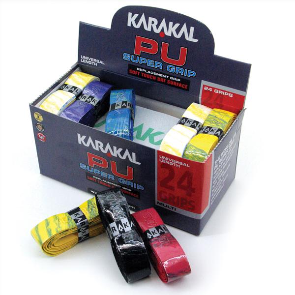Karakal PU Super Grips x 24 Multi Box