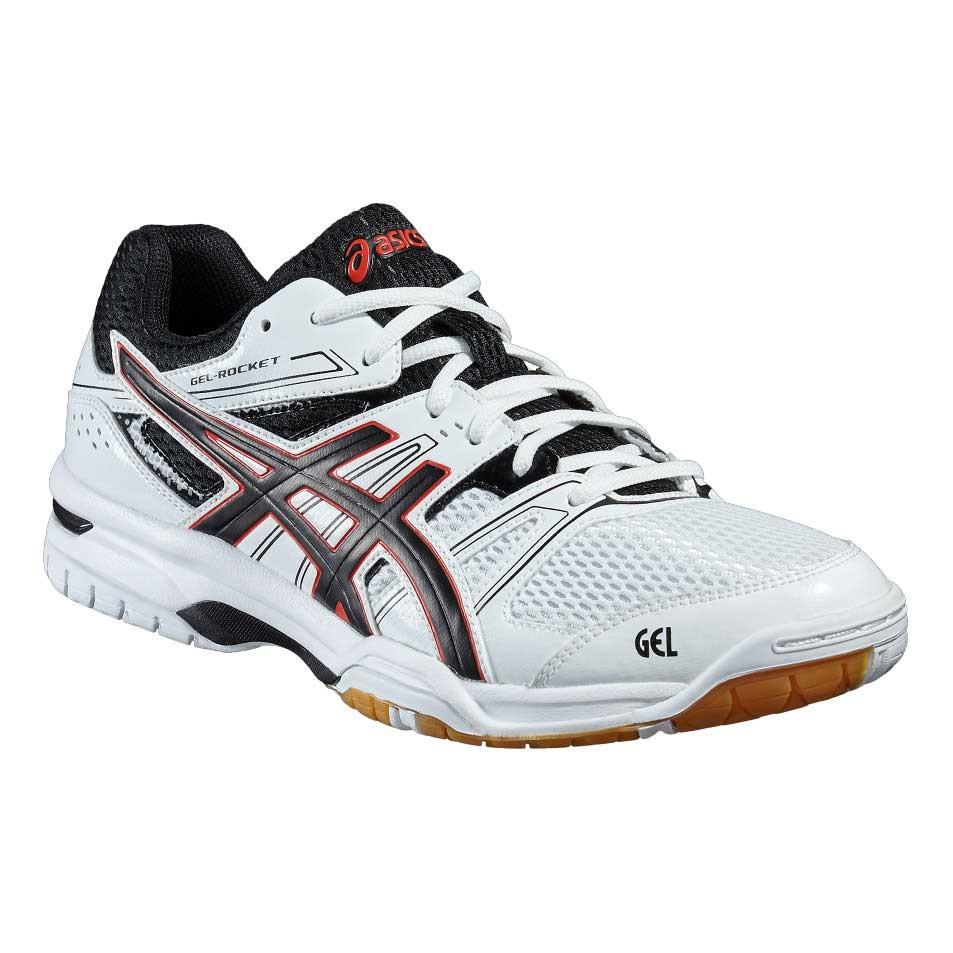 Ascis gel-rocket White/Black/Vermilion