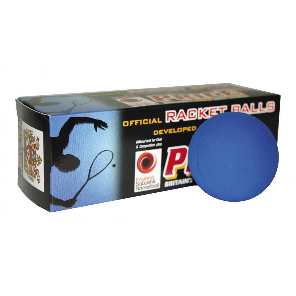 Price Racquetball Balls x 3 Per Tube (Black Balls Double Dot)