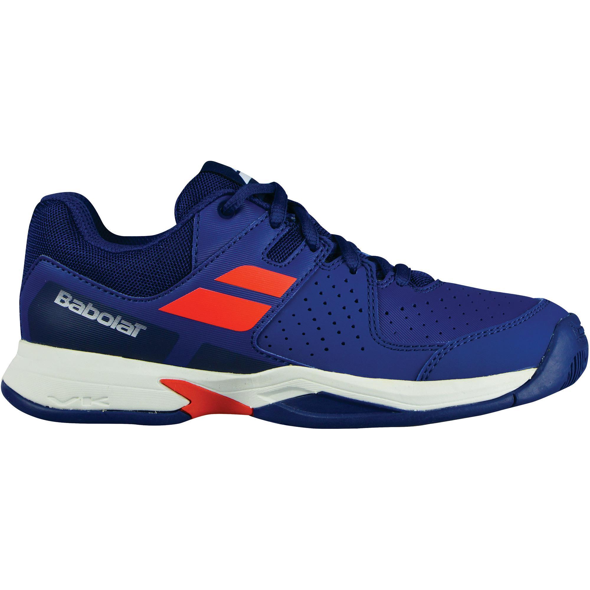 Babolat Babolat Pulsion All Court Jr Tennis Shoes Trainers Blue/Orange Blue Active UK 9 