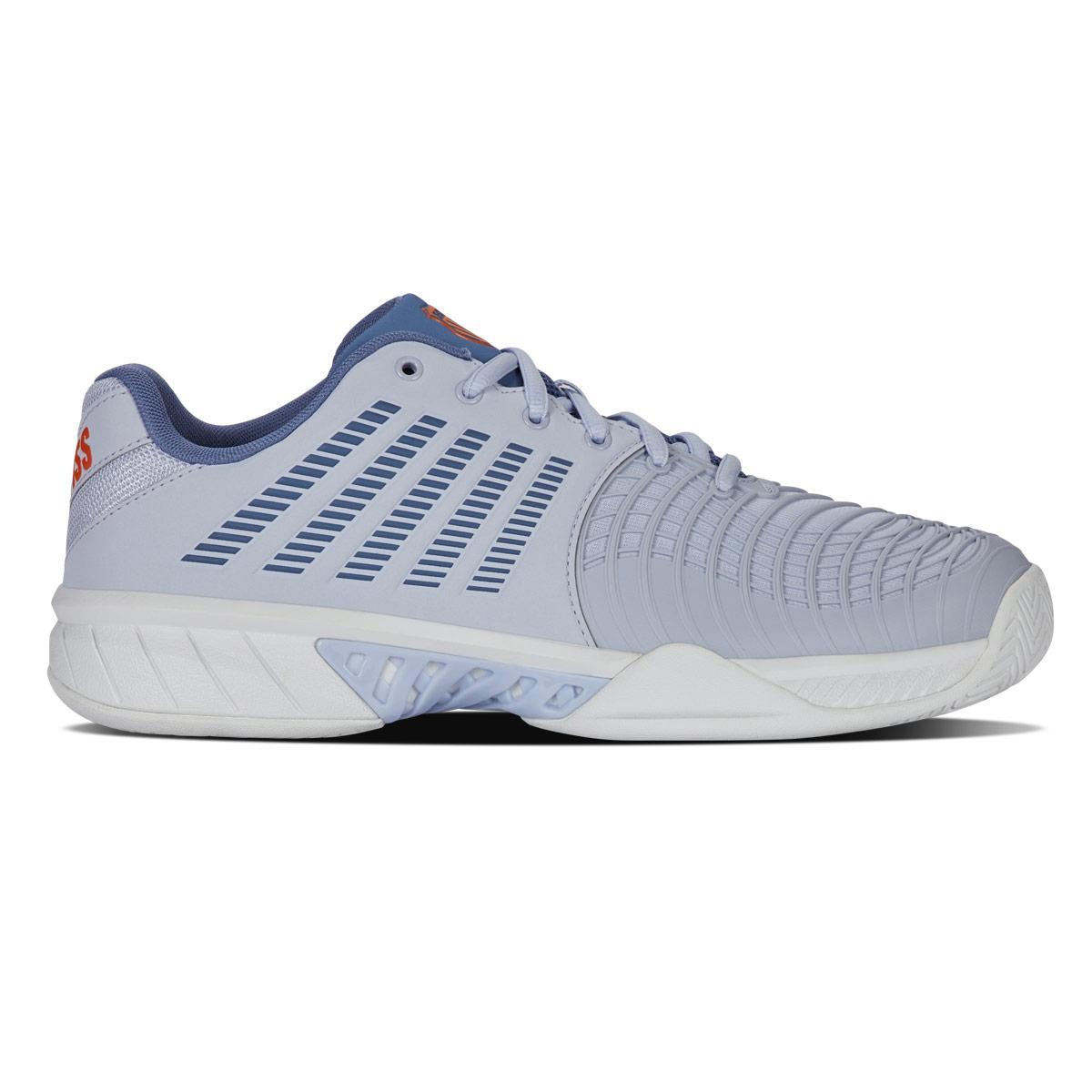 Tennisschoen K-Swiss Men Hypercourt Supreme 2 HB Bright White Stretch Limo High Risk Red