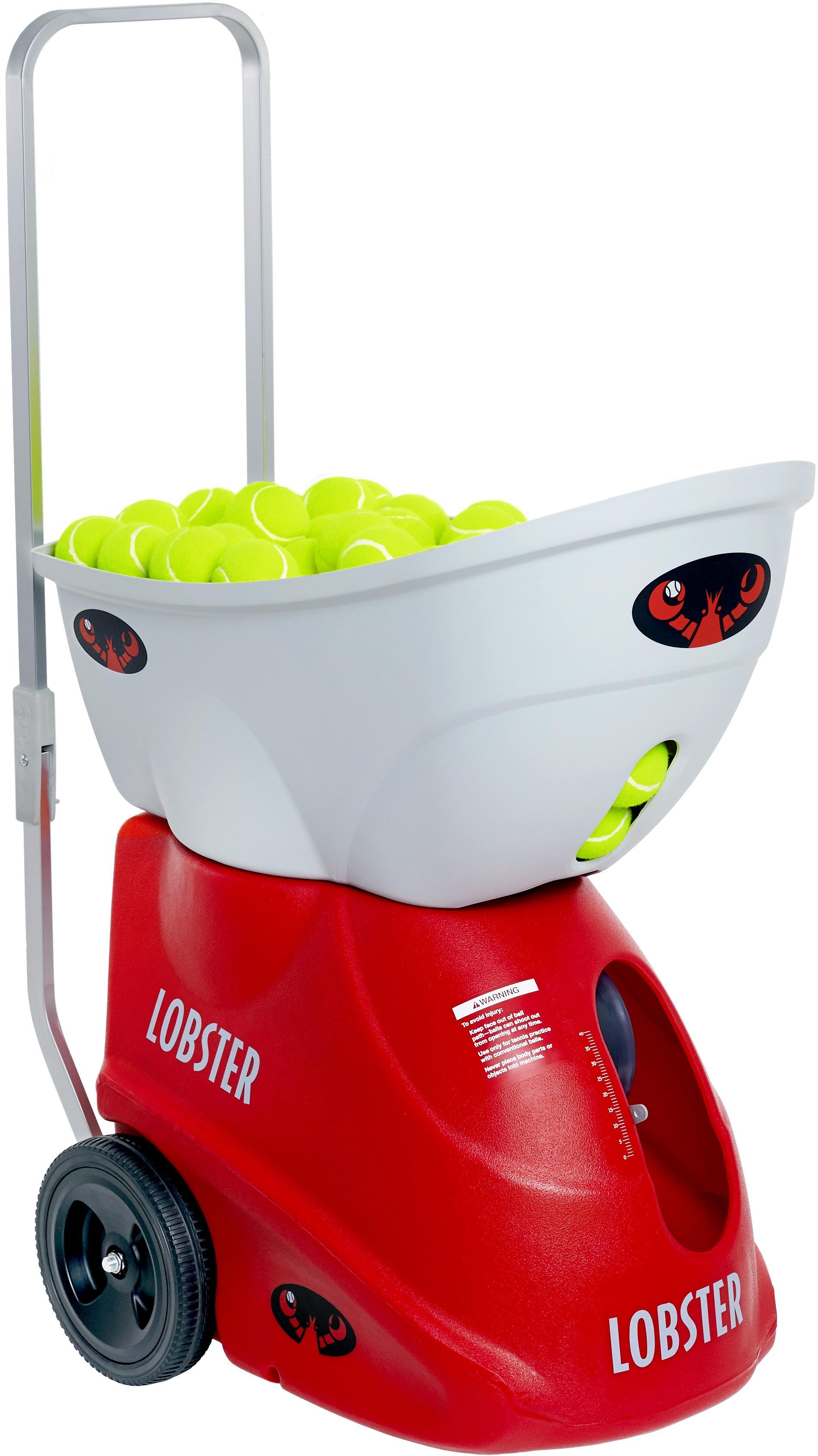 Tennis ball launcher for sales practice