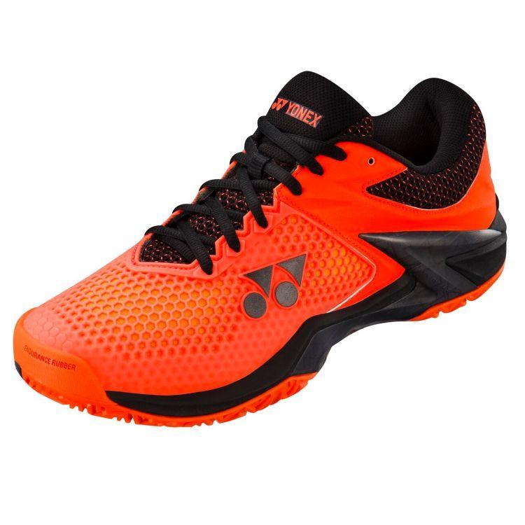 Orange/Black Yonex Men’s Power Cushion Eclipsion 2 LTD Edition Tennis Shoes 