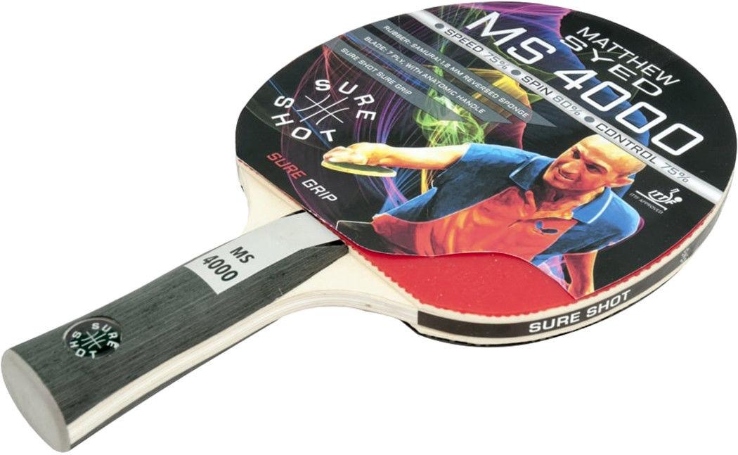 SURE SHOT Matthew Syed 4000 Table Tennis Bat
