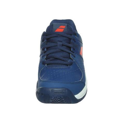 Babolat Pulsion Junior All Court Tennis Shoes (Blue-Orange) - main image