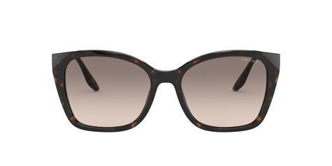 Prada SPR12X 04B5J2 Havana/Light Brown Sunglasses - main image