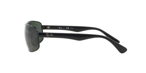 Ray-Ban RB3445 Black Metal Polarized Sunglasses - main image