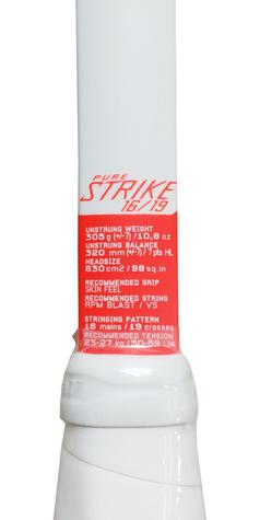 Babolat Pure Strike 16/19 Tennis Racket (Frame Only) - main image