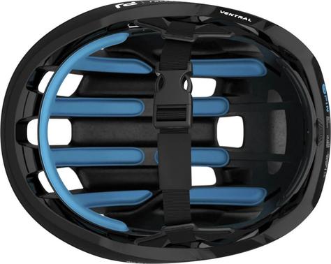 POC Ventral Spin Uranium Raceday Black Cycling Helmet - main image