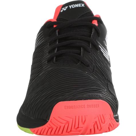 Yonex PC Sonicage 2 Black/Yellow Men's All Court Tennis Shoes - main image