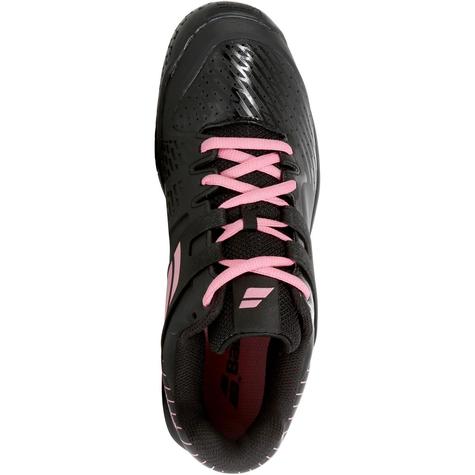 Babolat Propulse All Court Junior Tennis Shoes - Black Geranium Pink - main image