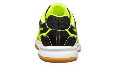 Asics Kids GEL-Upcourt 2 GS Indoor Court Shoes - Safety Yellow/Black - main image