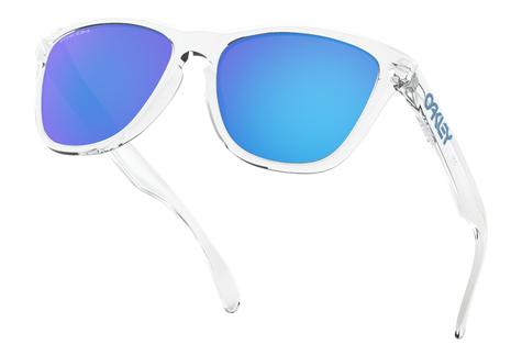 Oakley Frogskins Crystal Clear Prizm Sapphire Sunglasses - main image