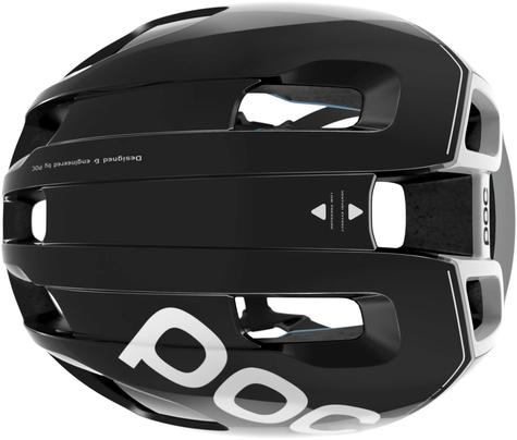POC Ventral Spin Uranium Raceday Black Cycling Helmet - main image