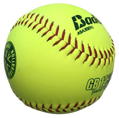 GB12L Baden Official British Softball Federation Match 12" Leather Softball - main image