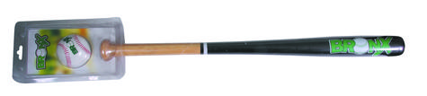 Bronx Wood bat and Ball Set - main image