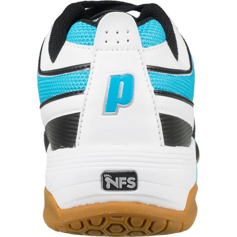 Prince NFS Assault Squash Shoes White Blue