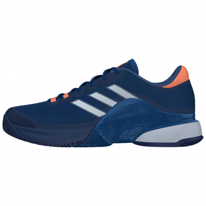 Adidas Mens Barricade Mystery Blue Tennis Shoes - main image