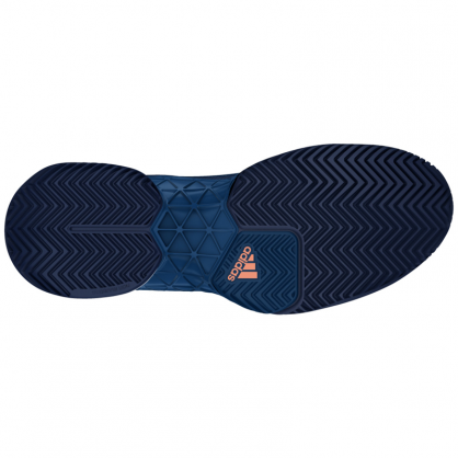 Adidas Mens Barricade Mystery Blue Tennis Shoes - main image