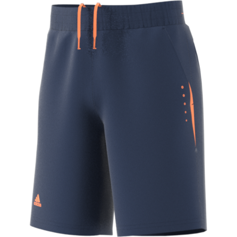 Adidas Boys Barricade Short - Mystery Blue/Glow Orange - main image