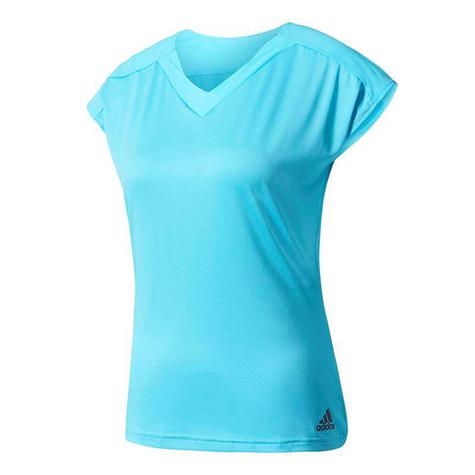 Adidas Womens Melbourne Line Tee - Samba Blue - main image