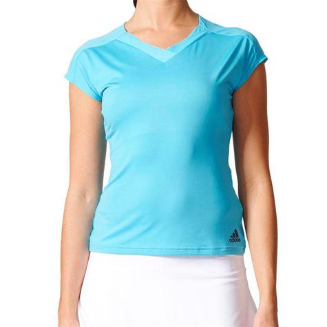 Adidas Womens Melbourne Line Tee - Samba Blue - main image