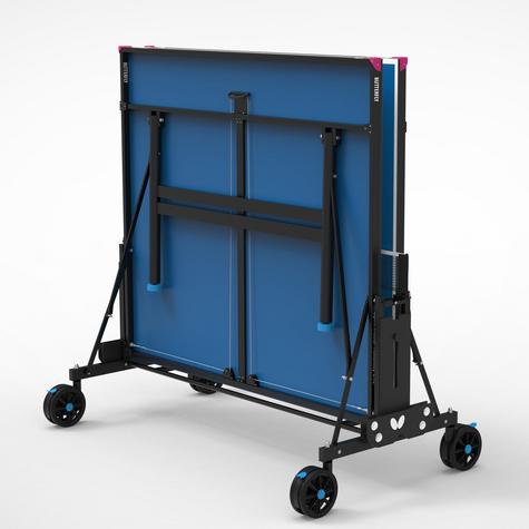 Butterfly Spirit Indoor L19 Rollaway Table Tennis Table - Blue Table - main image