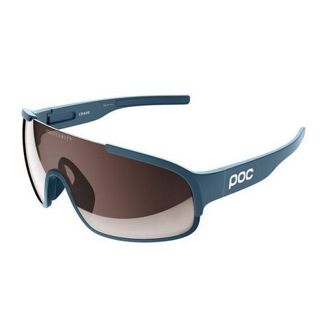 POC CRAVE Clarity Lead Blue-Brown / Silver Mirror Sunglasses - main image
