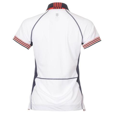 K-Swiss Womens Heritage Polo Shirt - White - main image