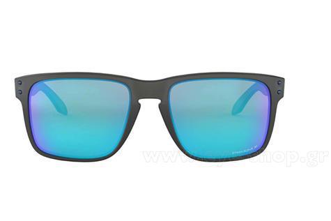 Oakley Holbrook XL Grey Smoke/Prizm Sapphire Polarised Sunglasses - main image