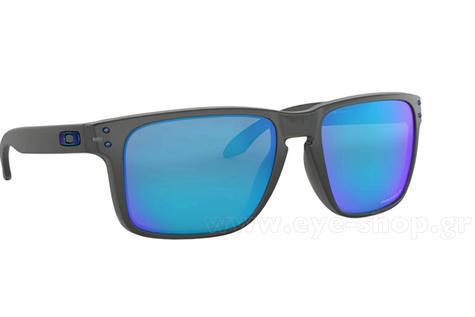 Oakley Holbrook XL Grey Smoke/Prizm Sapphire Polarised Sunglasses - main image
