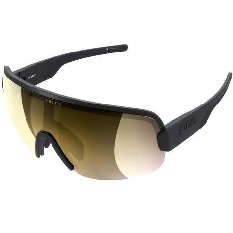 POC AIM Uranium Black Violet/Gold Mirror Sunglasses - main image