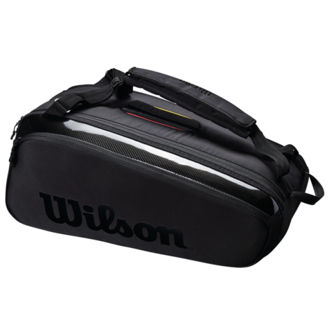 Wilson Super Tour Pro Staff 9 Racket Bag Black - main image