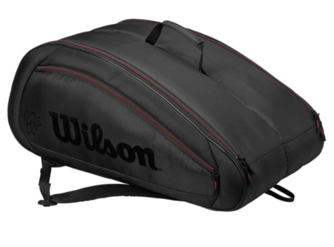 WILSON FEDERER DNA 12 RACKET BAG - BLACK - main image