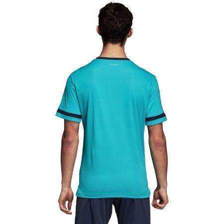 Adidas Mens Club 3 Stripe Tee - Aqhare - small - main image