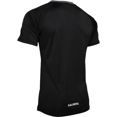 Salming Core 22 Match Tee Black/Asphalt - main image