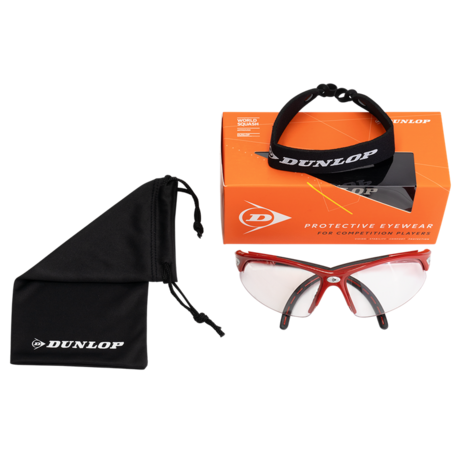Dunlop Comp Players Squash Eyewear - Red - main image