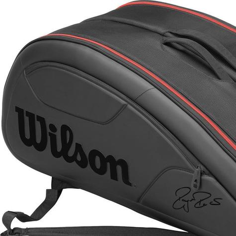 WILSON FEDERER DNA 12 RACKET BAG - BLACK - main image
