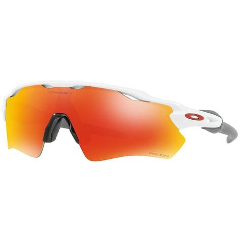 Oakley Radar EV Path Polished White Prizm Ruby Sunglasses - main image