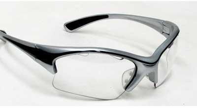 Black Knight Stiletto Eyeguards Black/Silver - main image