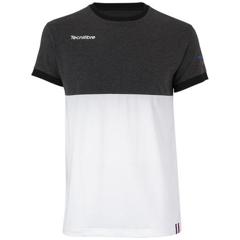 Tecnifibre Men's F1 Stretch T-Shirt Black Heather - main image