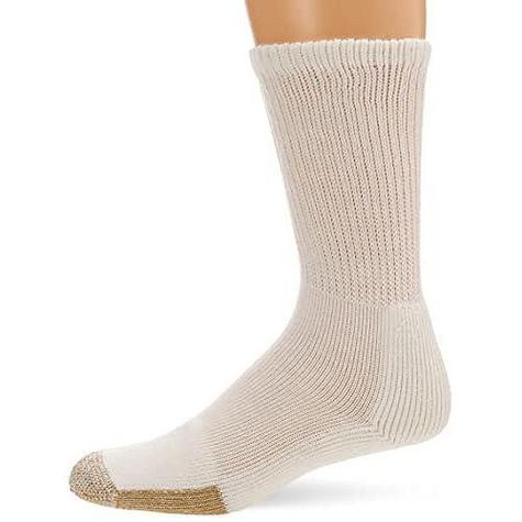 Thorlos TX Max Cushion Crew Tennis Socks, White - main image