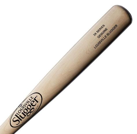 SX3 Louisville Slugger Adult Natural Wood Baseball Bat - main image