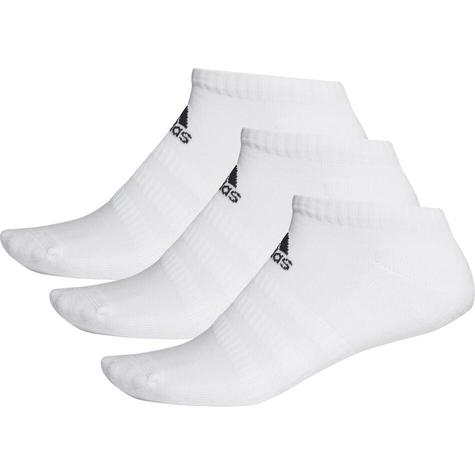adidas Cushioned Low Cut Socks 3 Pack - White - main image