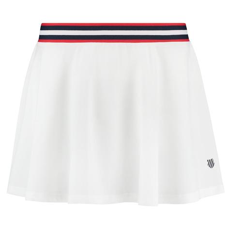K-Swiss Heritage Sport Pleat Skirt Women - White, Red - main image