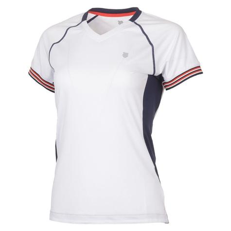K-Swiss Heritage Short Sleeve T-Shirt, White - main image